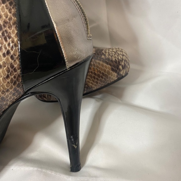 Impo Snakeskin Heeled Boot size 6 - Picture 4 of 6